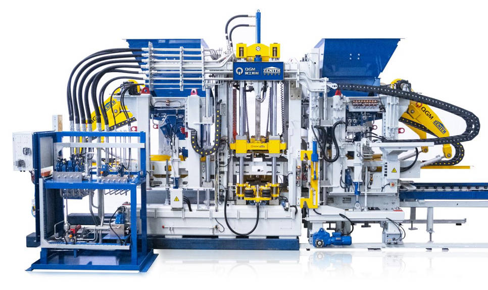 உயர் செயல்திறன் கொண்ட கான்கிரீட் தொகுதிகளுக்கான மேம்பட்ட செங்கல் இயந்திரம்